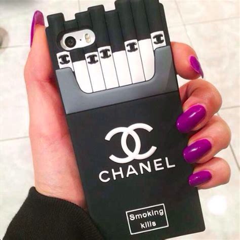 chanel phone purse|iphone case chanel smoking kills.